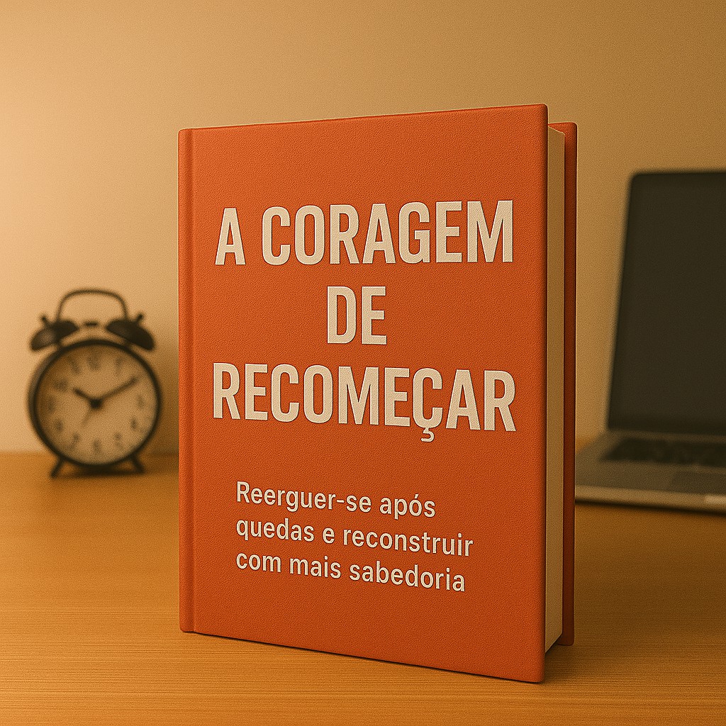 Capa do E-book A Coragem de Recomeçar